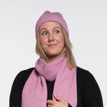 Load image into Gallery viewer, THSS2432HX: Light Magenta: Twisted Rib Stitch Beanie
