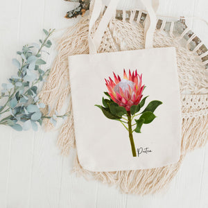 AGCB1002: Protea Cotton Tote Bag