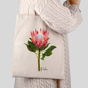 AGCB1002: Protea Cotton Tote Bag