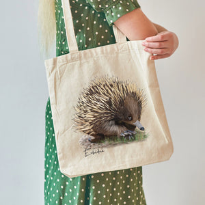 AGCB1005: Echidna Cotton Tote Bag