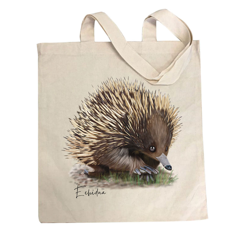 AGCB1005: Echidna Cotton Tote Bag