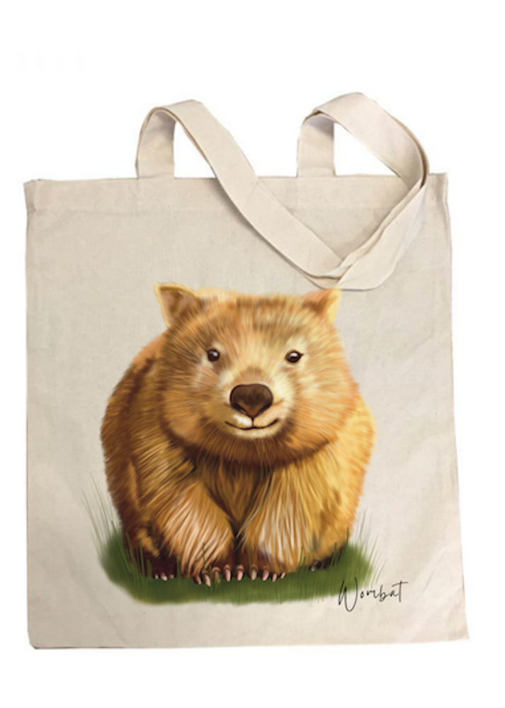 AGCB1006: Wombat Cotton Tote Bag