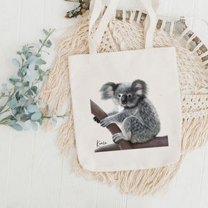 AGCB1008: Koala Cotton Tote Bag