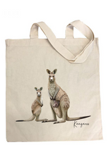 Load image into Gallery viewer, AGCB1009: Kangaroo Cotton Tote Bag
