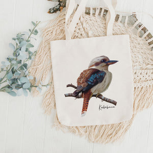 AGCB1010: Kookaburra Cotton Tote Bag