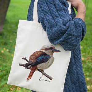 AGCB1010: Kookaburra Cotton Tote Bag