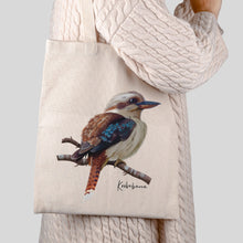 Load image into Gallery viewer, AGCB1010: Kookaburra Cotton Tote Bag
