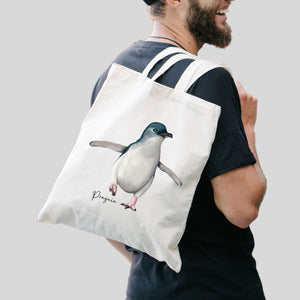 AGCB1013: Penguin Cotton Tote Bag