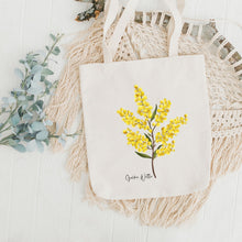 Load image into Gallery viewer, AGCB1015: Golden Wattle Cotton Tote Bag
