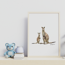 Load image into Gallery viewer, AGCP1009: Kangaroo Poster
