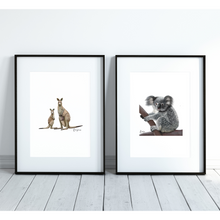 Load image into Gallery viewer, AGCP1009: Kangaroo Poster
