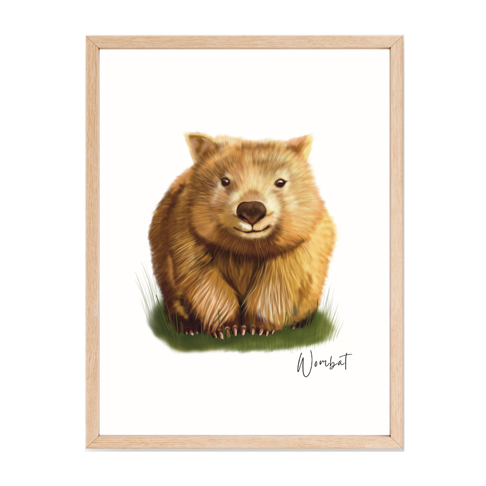 AGCP1011: Wombat Poster