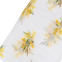 Load image into Gallery viewer, AGCS1015: White: Golden Wattle Scarf
