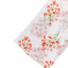 Load image into Gallery viewer, AGCS1017: White: Kangaroo Paws Scarf
