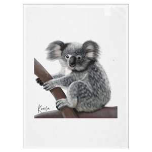 Aussie Legends Tea Towels – Kangaroo, Koala & Penguin Party