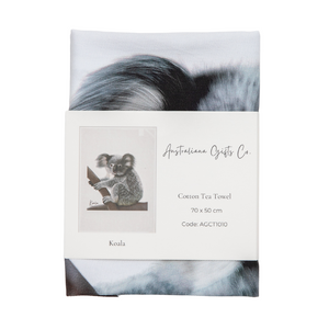 Australiana Icons Tea Towels – Kangaroo & Koala Set