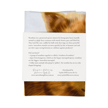 Load image into Gallery viewer, AGCT1011: Wombat Tea Towel
