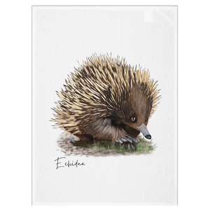 Aussie Icons Tea Towels – Wombat & Echidna