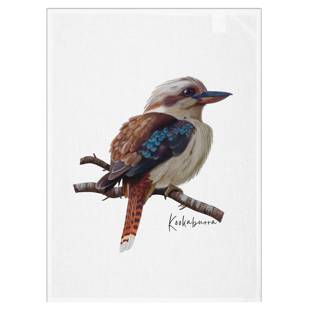 AGCT1013: Kookaburra Tea Towel