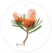 Load image into Gallery viewer, AGCTA1005: Banksia Flower Gift Tag
