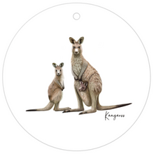 Load image into Gallery viewer, AGCTA1009: Kangaroo Gift Tag
