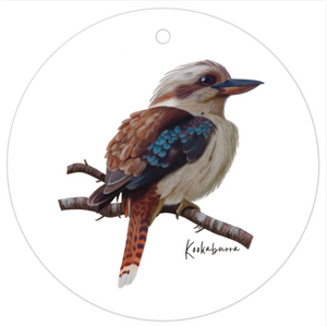 AGCTA1013: Kookaburra Bird Gift Tag