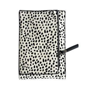 THSB1008: White: Animal Print Cross Bag