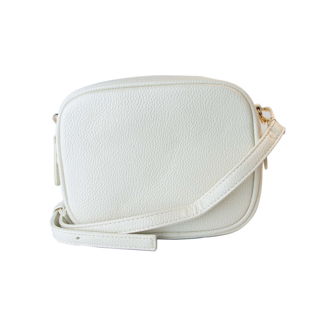 THSB1021: Cream: Coco Cross Bag