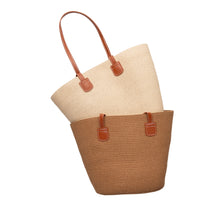 Load image into Gallery viewer, THSB1027: Fawn: French Weave Tote Bag
