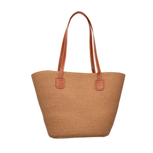 THSB1027: Fawn: French Weave Tote Bag