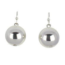 Load image into Gallery viewer, THSE1062: Silver: Round Ball Earrings
