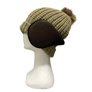 THSEM1000X: Brown: Winter Ear Muffs