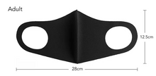 Load image into Gallery viewer, THSFM1000: Black: (20 pcs) Face Mask
