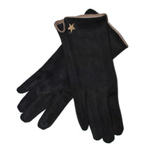 Load image into Gallery viewer, THSG1075: Black: Star Gloves
