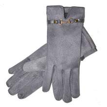 Load image into Gallery viewer, THSG1079: Grey: Belt Gloves
