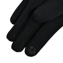 Load image into Gallery viewer, THSG1084: Black: Flat Bow Gloves
