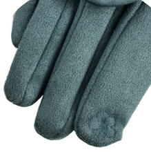 Load image into Gallery viewer, THSG1088: Teal: Curved Trim Gloves
