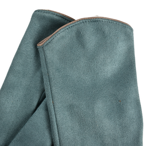 THSG1088: Teal: Curved Trim Gloves