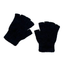 Load image into Gallery viewer, THSG1109: Black: Half Finger Gloves
