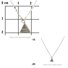 Load image into Gallery viewer, THSJ1085: Pyramid - Good Luck: Silver
