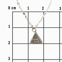 Load image into Gallery viewer, THSJ1085X: Pyramid - Good Luck: Silver
