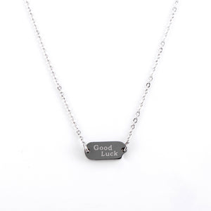 THSJ1096X: Ellipse - Good Luck: Silver