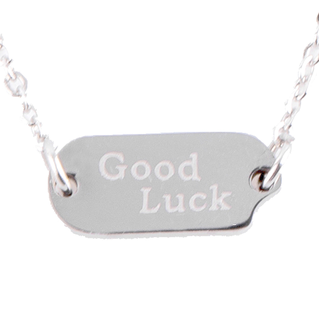 THSJ1096X: Ellipse - Good Luck: Silver