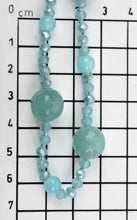 Load image into Gallery viewer, THSJ1182: Sky Blue: Strand Gem Necklace
