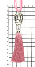 Load image into Gallery viewer, THSJ1207X:Dusty Pink:The Circle of Life Pendant Necklace
