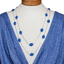 Load image into Gallery viewer, THSJ1245: Cobalt Blue: Alexandra Necklace
