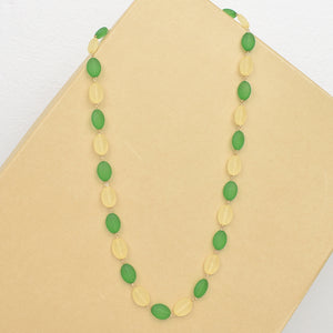 THSJ1251: Jade: Colour Bead Necklace