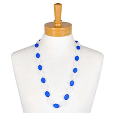 Load image into Gallery viewer, THSJ1252: Cobalt Blue: Colour Bead Necklace
