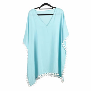 THSK1052: Baby Blue: Emily Kaftan Top