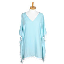 Load image into Gallery viewer, THSK1052: Baby Blue: Emily Kaftan Top
